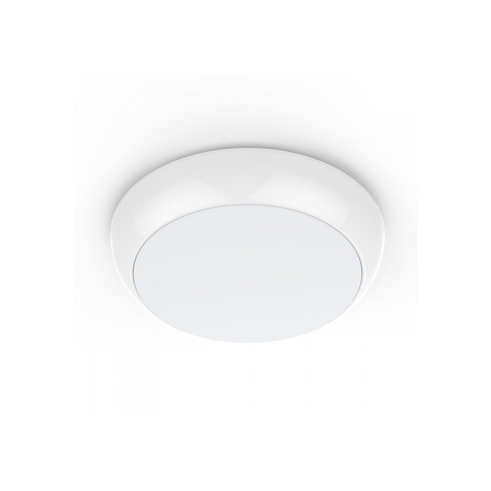 V-Tac 15W LED loftslampe med mikrobølgesensor, skumringssensor og vågelys, IP65, inkl. lyskilde