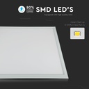 V-Tac 60x60 LED Panel - 32W, 4320lm, Hvid Kant, Erstatter 180W, RA80
