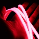 5 meter Rød Neon COB strip - 230V, IP67, 288 LED, 11,5W/m, kan klippes hver 10cm