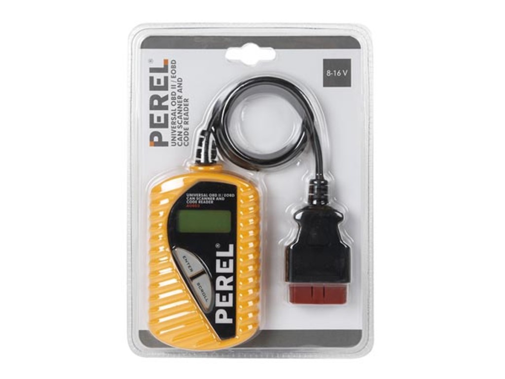 Universal OBD II / EOBD CAN scanner og fejlkodelæser