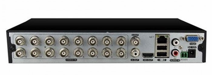 HD CCTV Hybridoptager - 16 kanal (TVI/CVI/AHD/Analog/IP) 5MP
