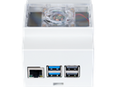 Raspberry Pi 5 DIN-skinne kabinet,, Hvid