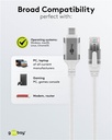 USB-C™ 3.1 til RJ45 netværkskabel, Hvid (1,5m)