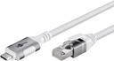 USB-C™ 3.1 til RJ45 netværkskabel, Hvid (5m)
