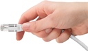 USB-C™ 3.1 til RJ45 netværkskabel, Hvid (1m)