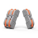 Muffe til skrueløs tilslutning af ledning 0,32-2,5mm2, 230V - 34 stk.