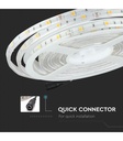4.8W LED STRIP 6000K kold hvid IP65