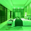 LEDlife 5W Grøn LED spot - 230V, GU10 - Energibesparende grøn LED spot med 5W og GU10 fatning, ideel til 230V installationer.