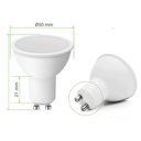 LEDlife 5W Blå LED spot - 230V, GU10 Fatning - Energibesparende og stilfuld belysning til dit hjem.