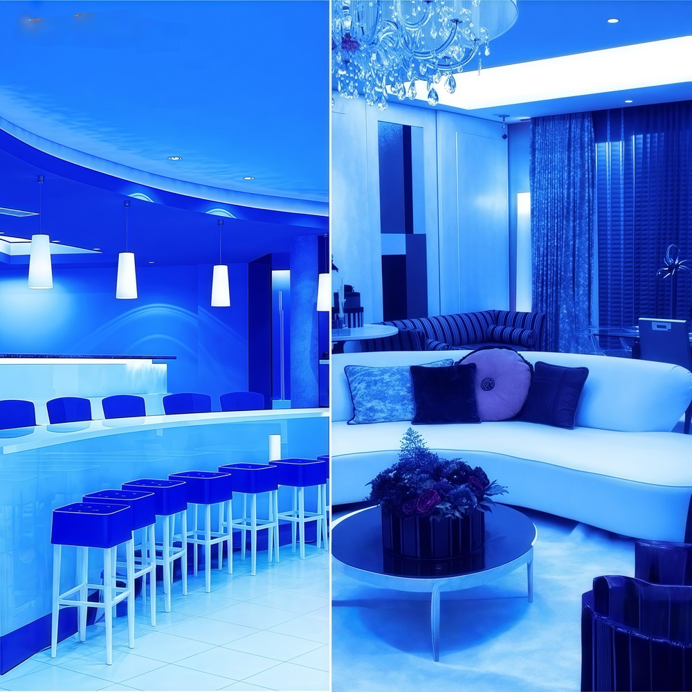 LEDlife 5W Blå LED spot - 230V, GU10 Fatning - Energibesparende og stilfuld belysning til dit hjem.