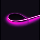 5 meter Pink Dot-free COB-LED stribe - IP20, 240 LED pr. meter, 24V, COB LED
