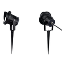 11W LED havelampe med spyd, sort finish, vejrbeskyttet IP65, til 12-24V strømforbrug. Ideel til udendørs belysning med 800lm lysstyrke.