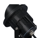 11W LED havelampe med spyd, sort finish, vejrbeskyttet IP65, til 12-24V strømforbrug. Ideel til udendørs belysning med 800lm lysstyrke.