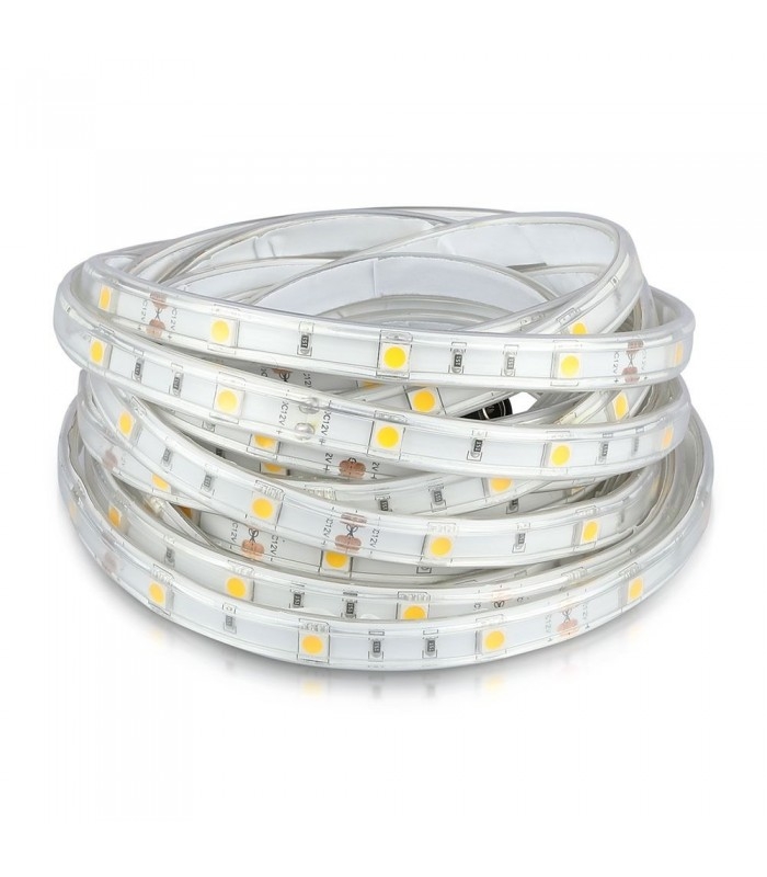 4.8W LED STRIP 3000K varm hvid IP65