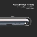 V-Tac Vandtæt LED Armatur - 120 cm, 4320lm, 36W, RA80, IP65