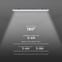 V-Tac Vandtæt LED Armatur - 120 cm, 4320lm, 36W, RA80, IP65