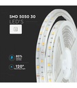 4.8W LED STRIP 3000K varm hvid IP65