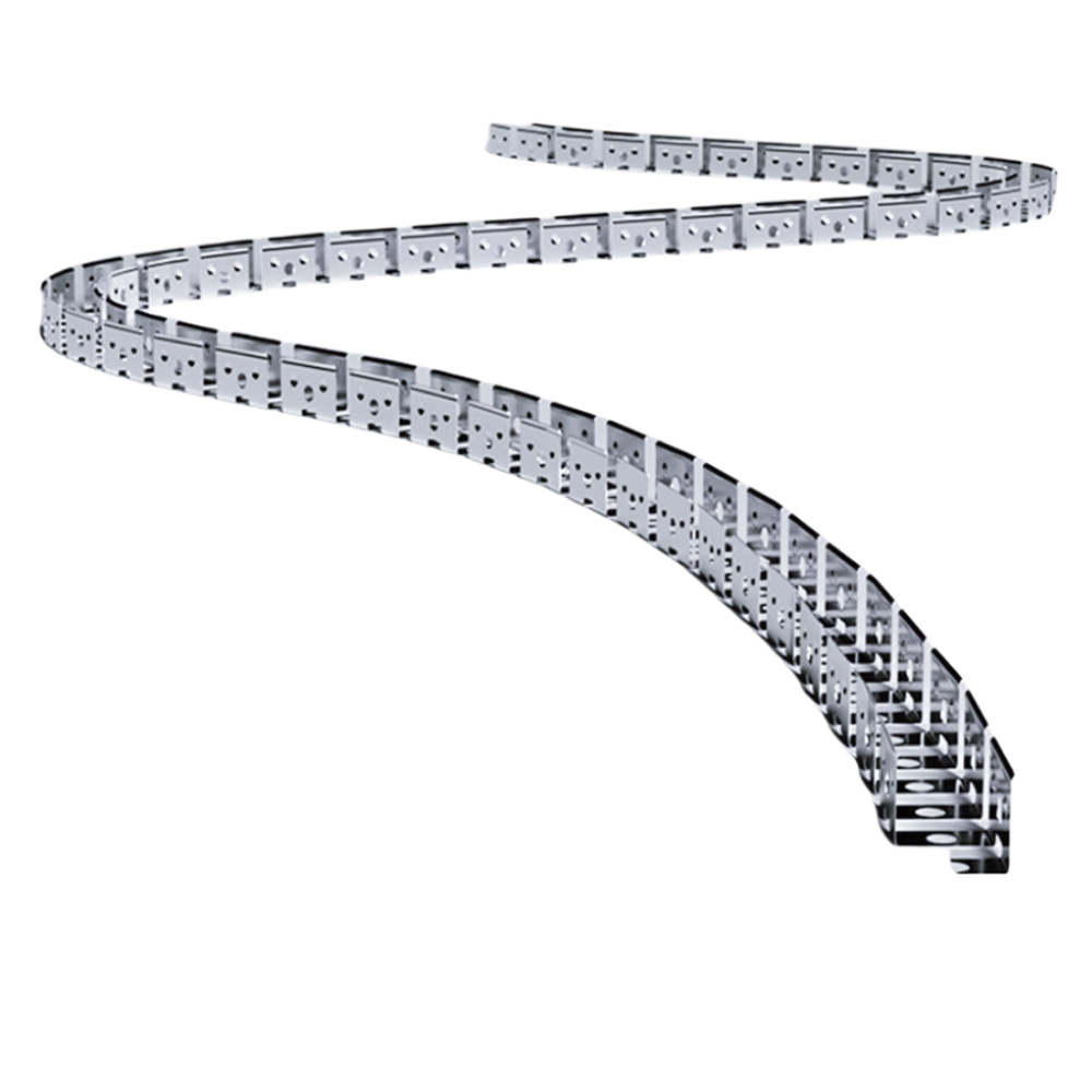 Fleksibel monteringsskinne til 10x10 Neonflex - 1 meter