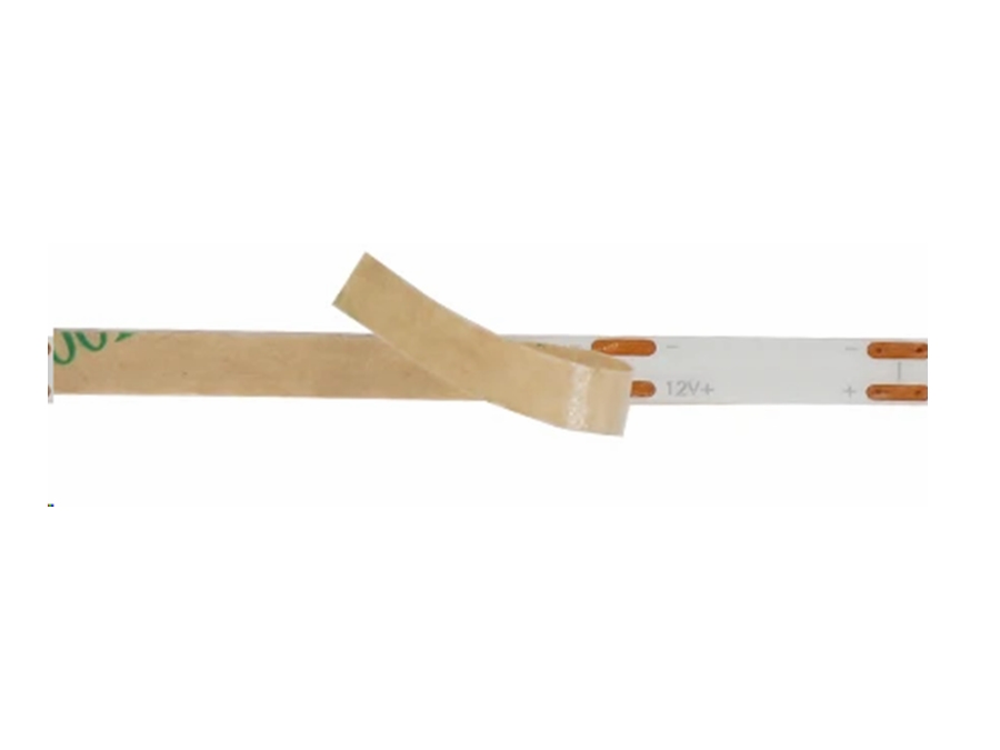 COB LED strip (IP30) - 12V, 5mm, Gylden 2200K (5 meter)