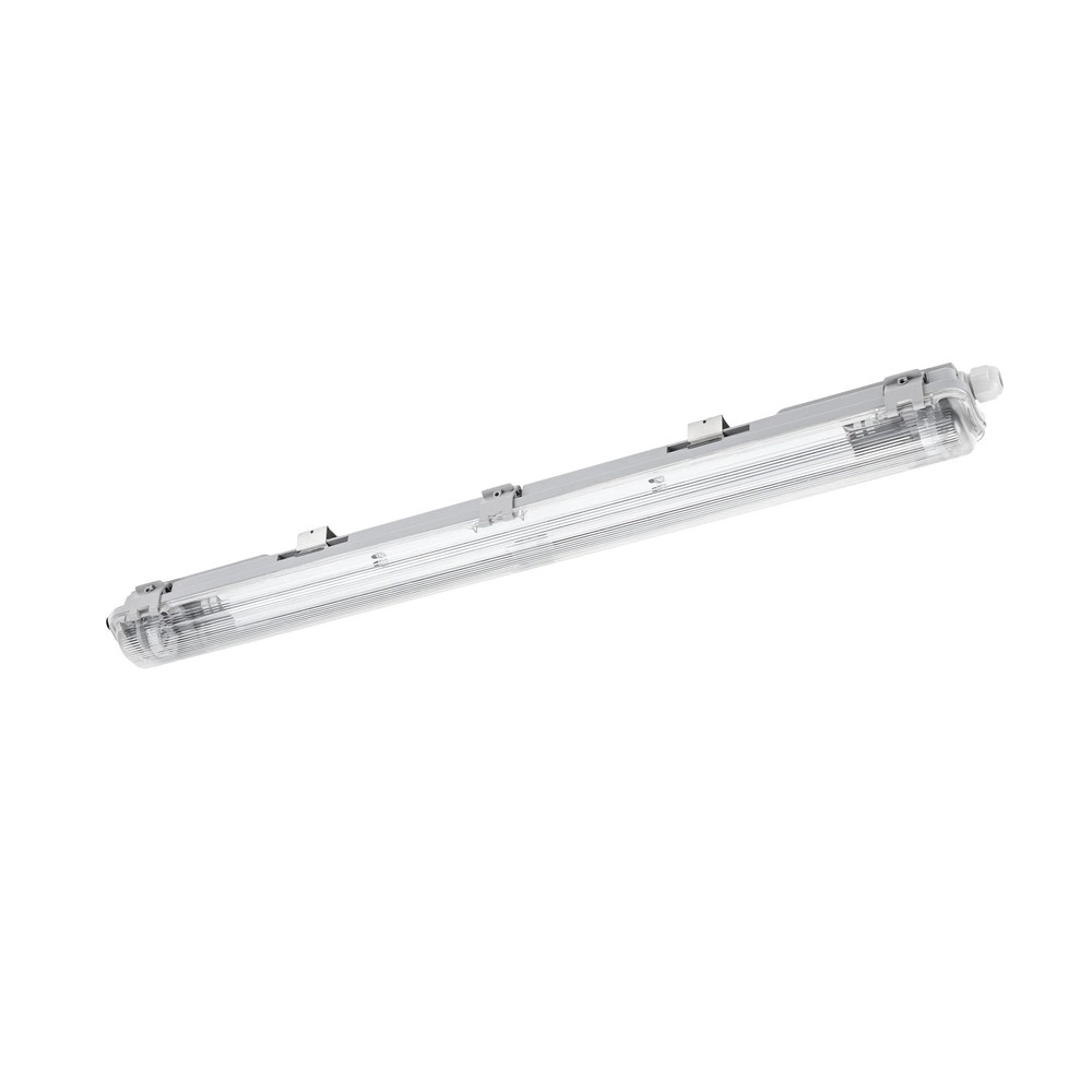 Limea T8 LED enkelttarmatur med 9W LED rør - IP65 vandtæt