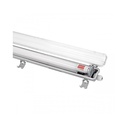 Limea T8 LED enkelttarmatur med 9W LED rør - IP65 vandtæt