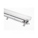 Limea T8 LED enkeltarmatur med 1x18,5W 120cm LED rør - IP65 vandtæt