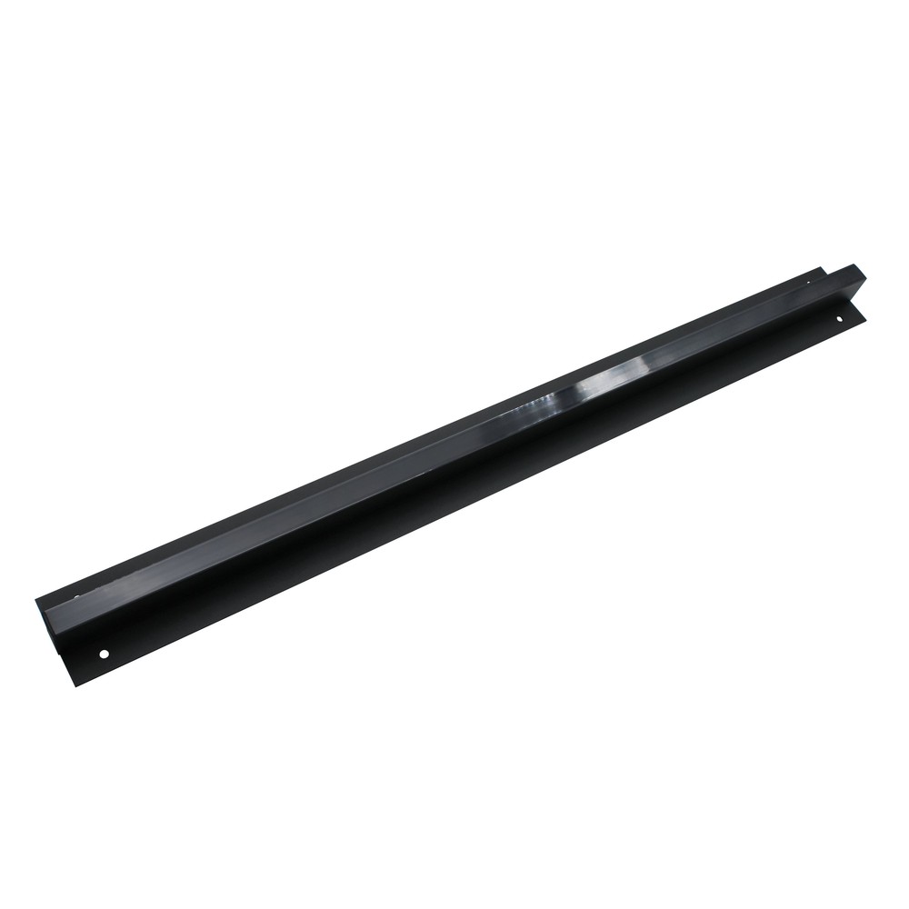 LED Sort Troldtekt Skinne 60 cm - 30W, Akustilight, Planforsænket, 24V