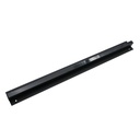 LED Sort Troldtekt Skinne 60 cm - 30W, Akustilight, Planforsænket, 24V