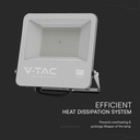 V-Tac 200W LED projektør, Samsung LED chip, 22960lm, IP65, udendørs brug