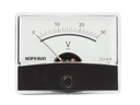 Analog spændings-panelmeter - 30Vdc (60x47mm)