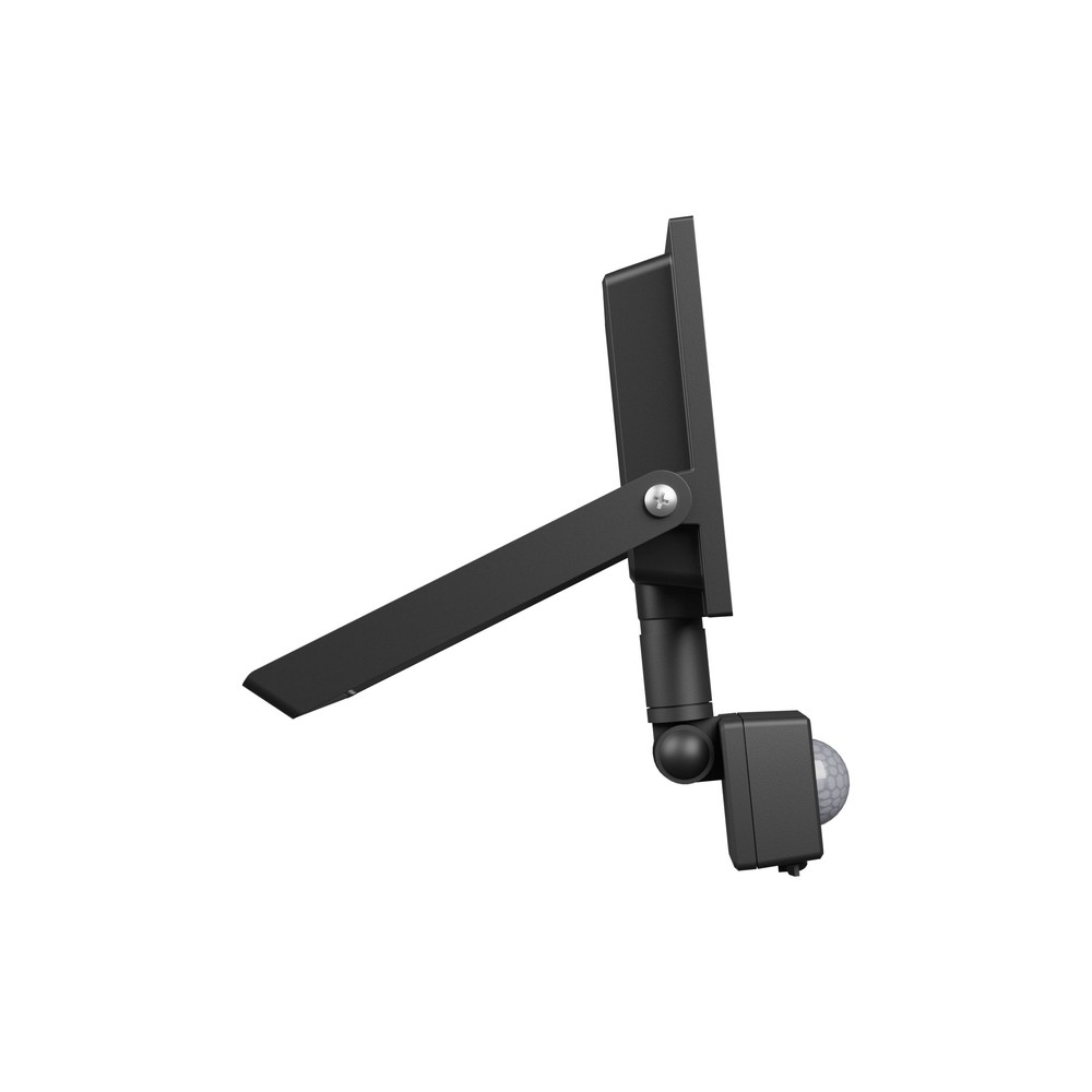 Noctis Lux 4 projektør 30W varm hvid med PIR sensor - Sort, IP44, 230V, 2500lm, RA70 - 141x185x53mm