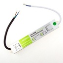 20W strømforsyning - 12V DC, 1,6A, IP67 vandtæt