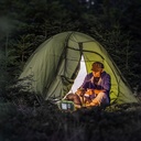 Genopladelig LED projektør med Samsung Chip og 10W - 6400K lysstyrke samt SOS Flash til enhver nødsituation