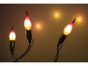 C35 "flamme" LED kertepære - 240V / 4W, E14, Dæmpbar (1600K)