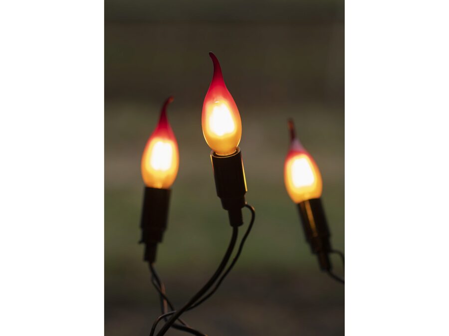 C35 "flamme" LED kertepære - 240V / 4W, E14, Dæmpbar (1600K)