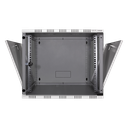19" væg-rackskab - 9U B540xD550mm, Grå