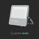 V-Tac 100W LED projektør - 185LM/W, udendørs arbejdslampe med 5 års garanti