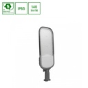 Gadebelysning Streetos 2 200W - Neutral hvid, 230V, 145/75°, IP65, IK09, grå, skumringssensor