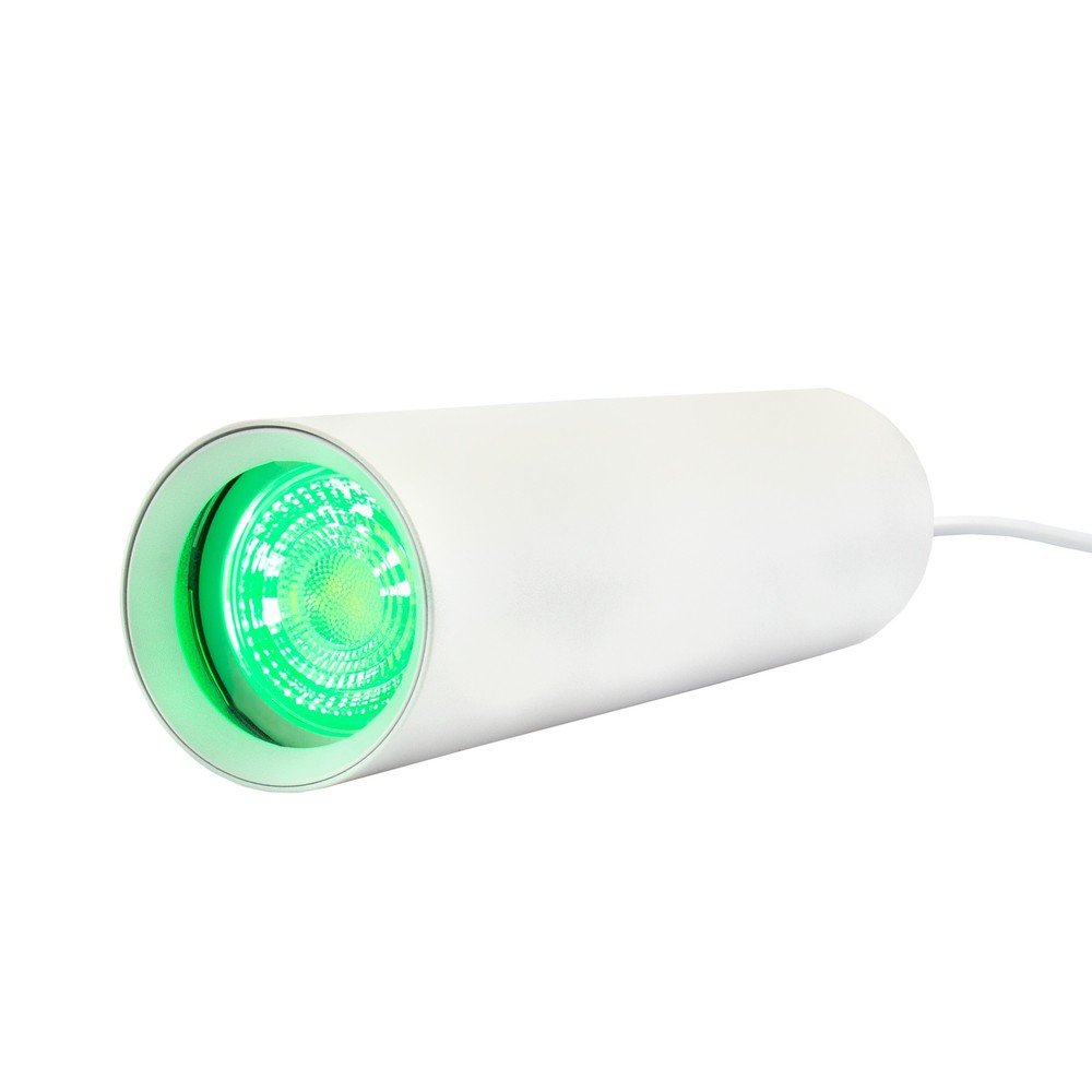 MADARA MINI II GU10 pendellampe til 3-faset skinne 230V IP20 Ø55 x 200mm HVID - 230V