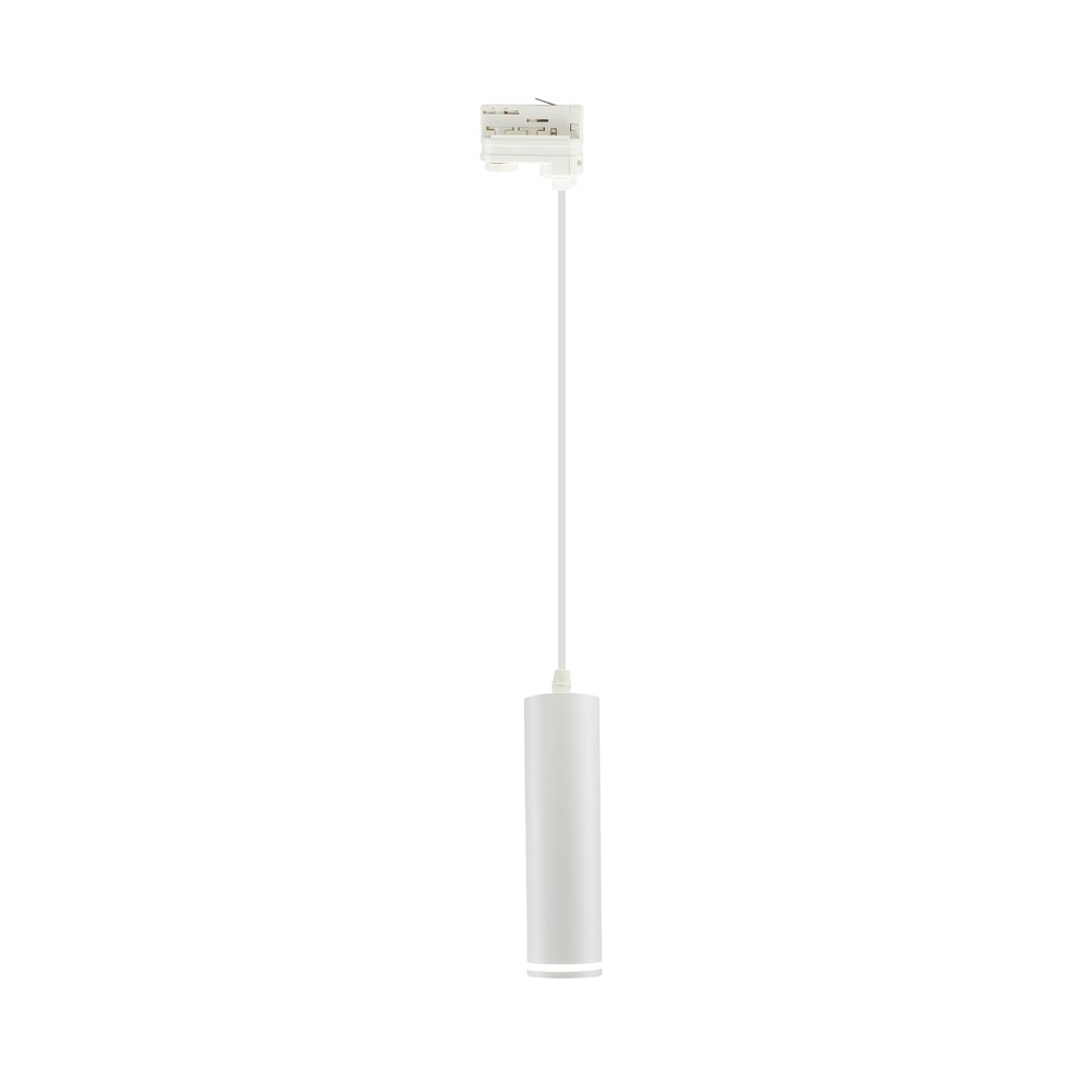 MADARA MINI II GU10 pendellampe til 3-faset skinne 230V IP20 Ø55 x 200mm HVID - 230V
