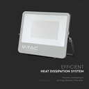 V-Tac 200W LED projektør - 185LM/W, arbejdslampe, udendørs - 100W, 230V, 37000lm, RA70, 5 års garanti, IP65