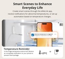 ZigBee SNZB-02LD - Smart termometer med probe (IP65)