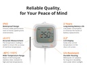 ZigBee SNZB-02LD - Smart termometer med probe (IP65)