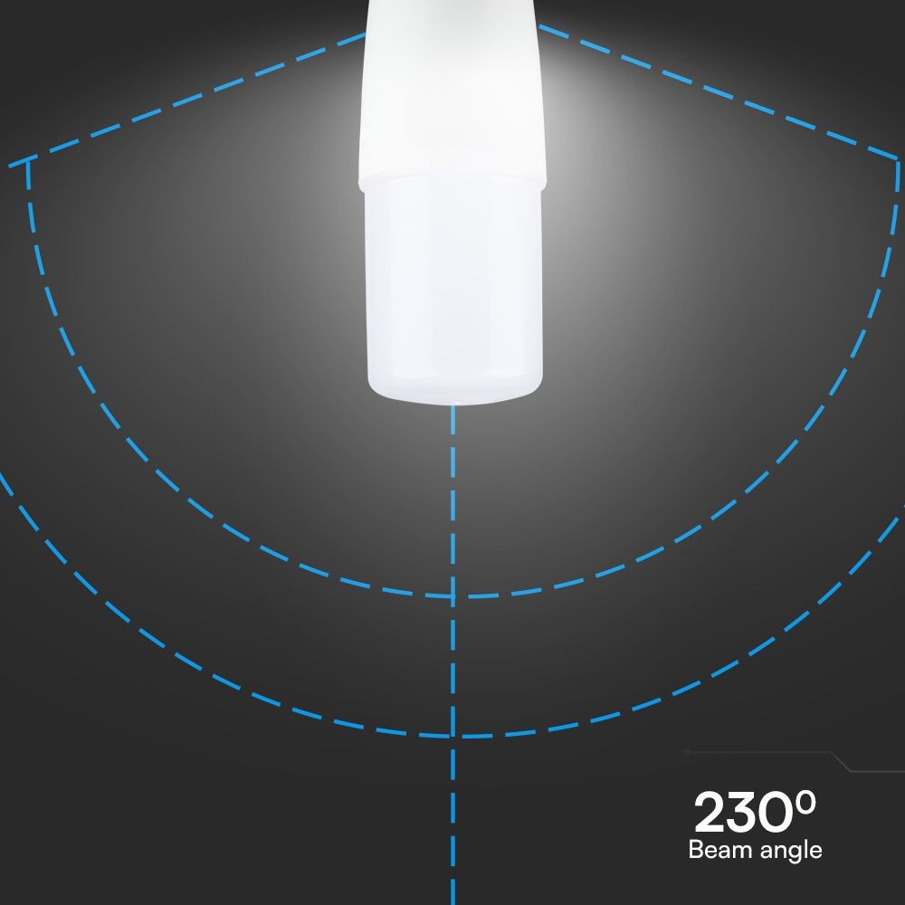 Samsung LED Plastikpære 7,5W E27 4000K 660lm RA80 - 5 års garanti