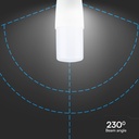 Samsung LED Plastikpære 7,5W E27 4000K 660lm RA80 - 5 års garanti