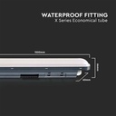 48W LED WP X-serie Rør - Økonomisk, 150cm, 6500K, 120lm/W - Høj lysstyrke og energieffektivitet, velegnet til udendørs brug.