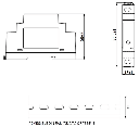 DIN-skinne strømforsyning - 12V / 15W (1,25A)