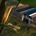 20W LED have lampe med spyd, sort finish og IP65 beskyttelse - velegnet til udendørs brug, 1700lm, RA82, 24V input