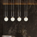 Glam 4 Hvid/Opal Pendellampe - Ø15 cm, E14, 230V, Max 10W (Lyskilde ikke inkluderet)