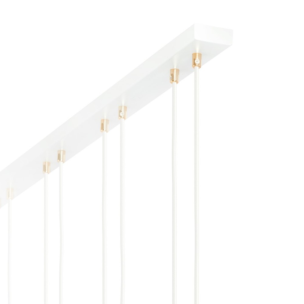Glam 4 Hvid/Opal Pendellampe - Ø15 cm, E14, 230V, Max 10W (Lyskilde ikke inkluderet)